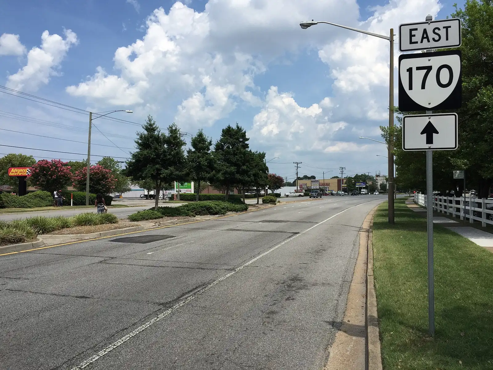 Shops along Little Creek Road at Meadow Creek Road in Norfolk, a corridor with several new food businesses this fall.