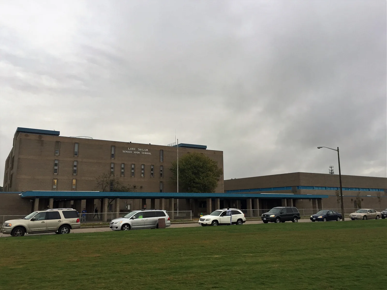 Lake Taylor High School on Kempsville Road in Norfolk.